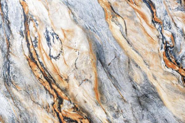 A quartzite countertop